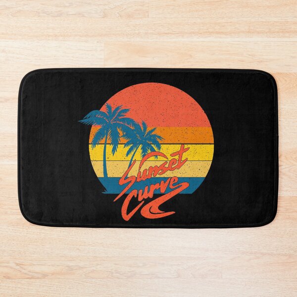 Item preview, Sunset curve logo Band Netflix colorful designed and sold by Rakesh Murugan.