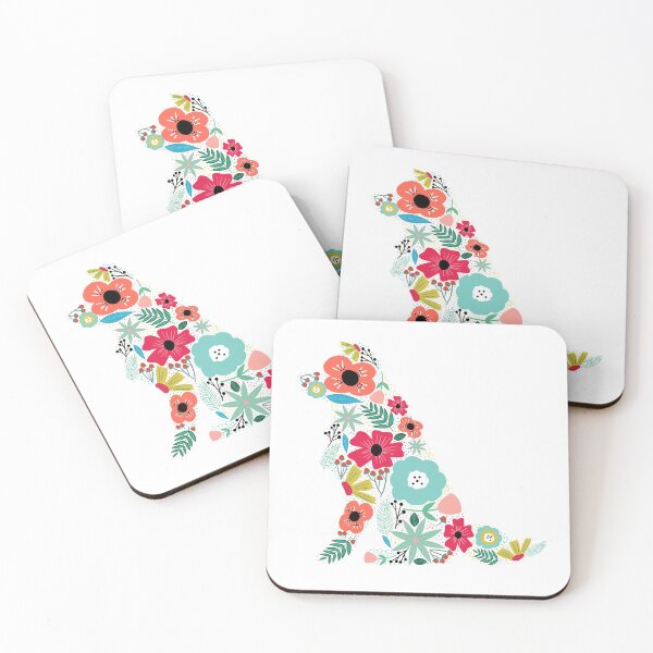 Item preview, Border Collie Floral designed and sold by Nicolestes.