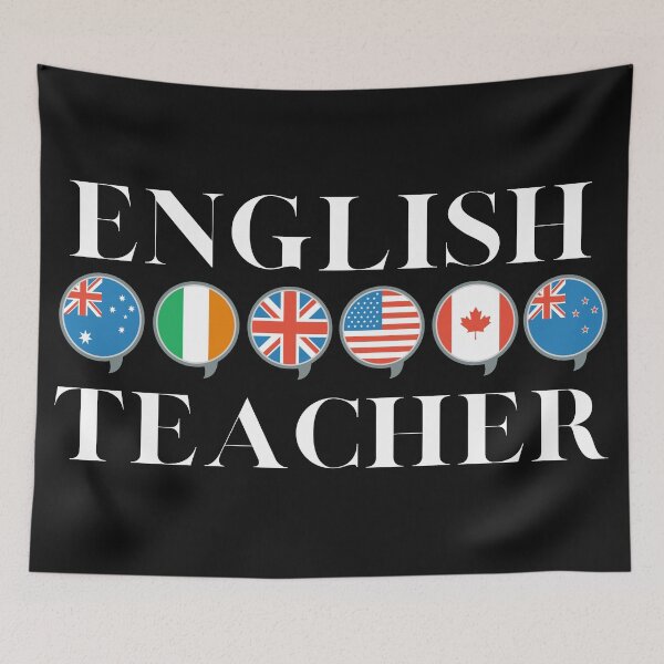 Item preview, English Teacher English Speaking Countries  designed and sold by Time4German.