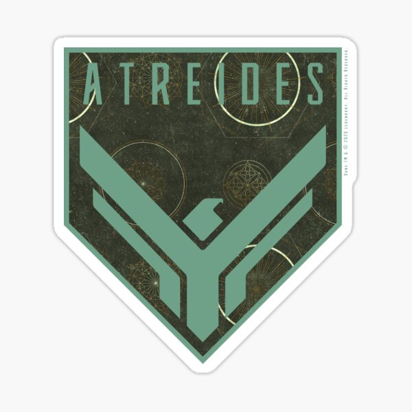 Dune - Insigne de la maison Atréides (motif clair) - Sticker