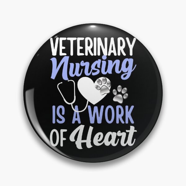 Item preview, Nursing is a Work of Heart for Vet Nurse Practitioners designed and sold by WOW TeesAndThings.