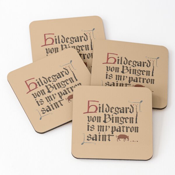 Item preview, Hildegard Von Bingen is my Patron Saint designed and sold by Venturesome Victrix.
