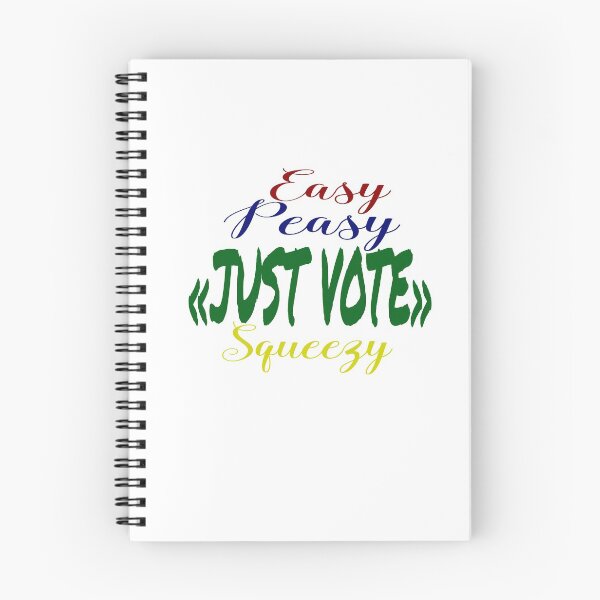 Item preview, Easy peasy '"just vote" Squeezy designed and sold by 0umStore.