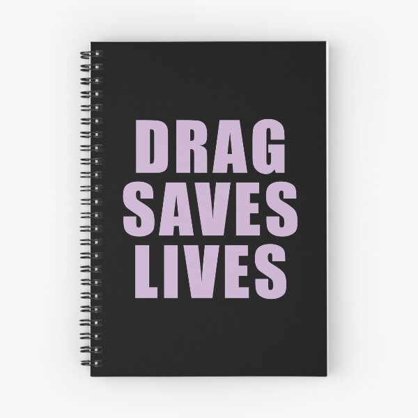 Item preview, DRAG SAVES LIVES PURPLE designed and sold by CrystalCrush.