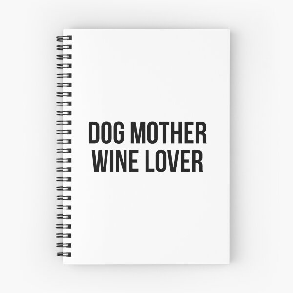 Item preview, Dog mother wine lover designed and sold by QuotifyShop.