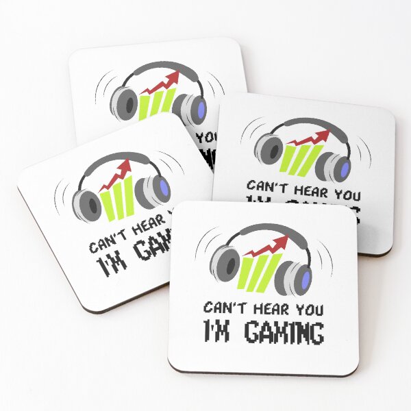 Item preview, CAN'T HEAR | YOU I' M GAMING designed and sold by Ashalcheema.
