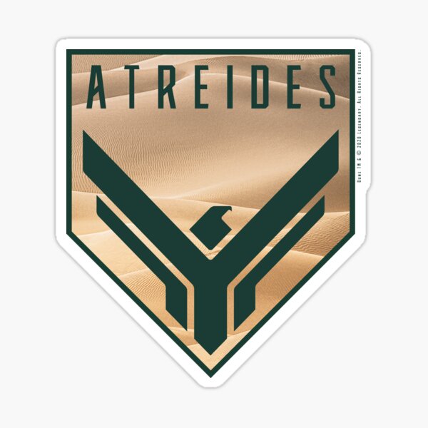Item preview, Dune - House Atreides Badge (Dark Image) - designed and sold by Printerially.