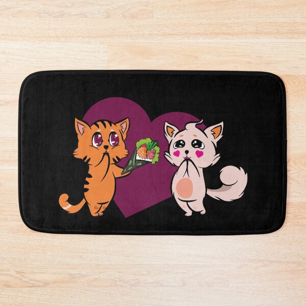 Item preview, Temaki Sushi Kawaii Cat Neko Girl Gift designed and sold by Basti09.