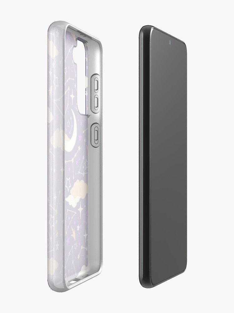 Alternate view of Constellation Stars and Moons in Halloween Colours Case & Skin for Samsung Galaxy