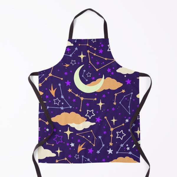Item preview, Constellation Stars and Moons in Halloween Colours designed and sold by evannave.