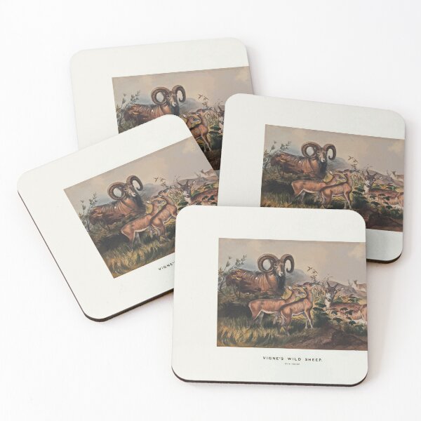 Item preview, Zoological sketches by Joseph Wolf 1861 to 1867 024 Vigne's Wild Sheep designed and sold by WetdryvacRB01.