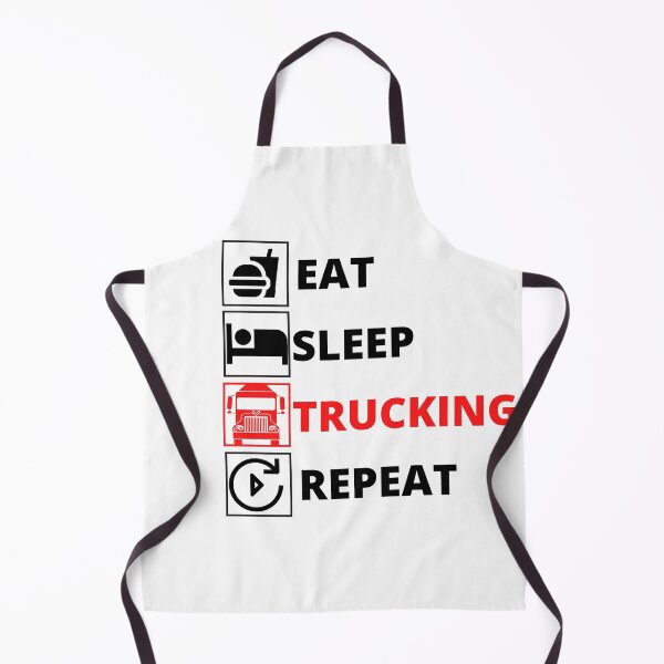 Item preview, EAT SLEEP TRUCKING REPEAT designed and sold by Skeelo702.