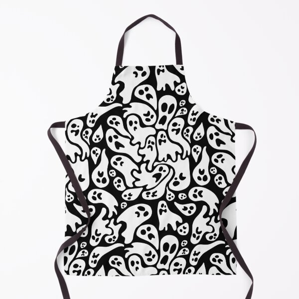 Item preview, Black And White Ghost Pattern designed and sold by TMBTM.