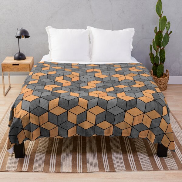 Item preview, Concrete And Copper Cubes designed and sold by Wizzles Emporium.