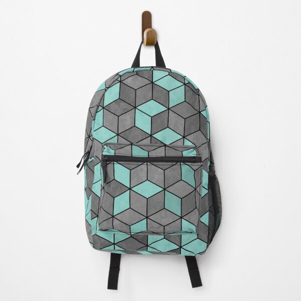 Item preview, Concrete Cubes - Turquoise Aqua Blue designed and sold by Wizzles Emporium.
