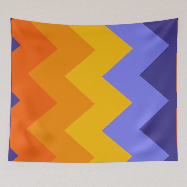 Item preview, 90's themed chevron colour palette designed and sold by thesassypanda.