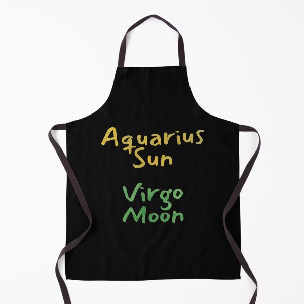Item preview, Aquarius Sun Virgo Moon Text designed and sold by leomooncreates.