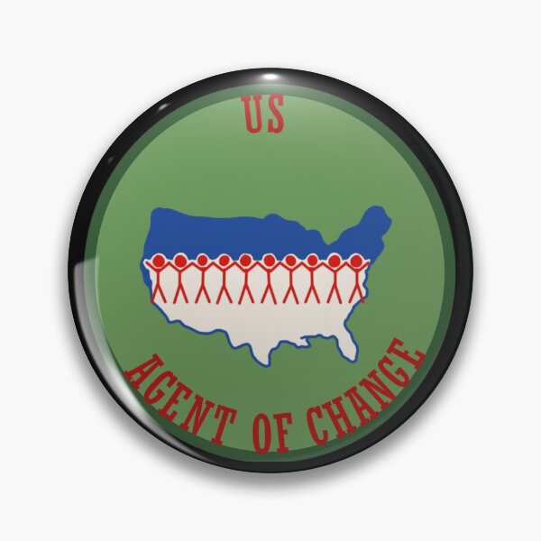 Item preview, Horror Scout Badge - Agent of Change designed and sold by Hristowen.