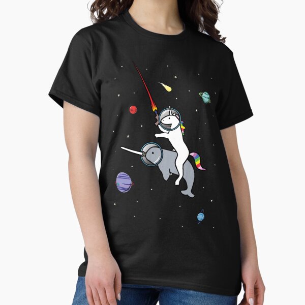 Item preview, Unicorn Riding Narwhal In Space designed and sold by jezkemp.