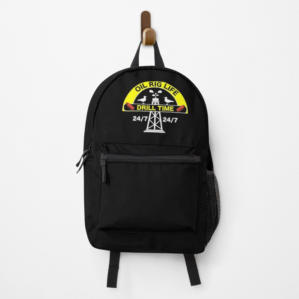 Oil Rig Shirts - Roughnecks - Oil Drilling - Off Shore Workers Backpack