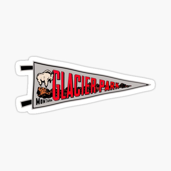 Item preview, Glacier National Park Pennant designed and sold by zsonn.
