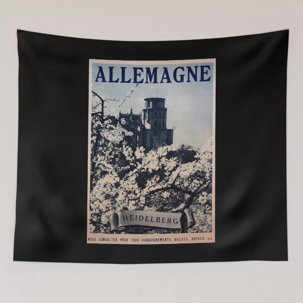 Item preview, Heidelberg retro poster designed and sold by CorasPosters.