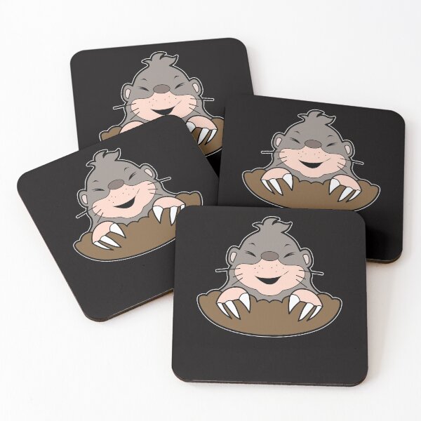 Item preview, Mole cartoon animal molehill designed and sold by Imutobi.