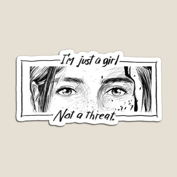 Ellie Williams (Not A Threat) Sketch Magnet