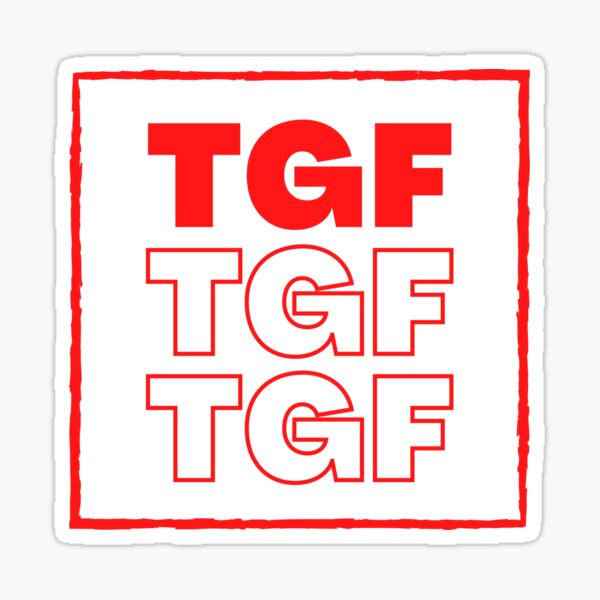 TGF Sticker