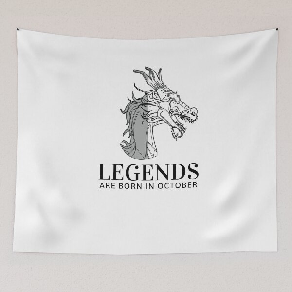 Item preview, Legends are born in October  designed and sold by ShopSpot.