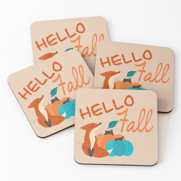 Item preview, Hello Fall Fox designed and sold by Courtney Charles.
