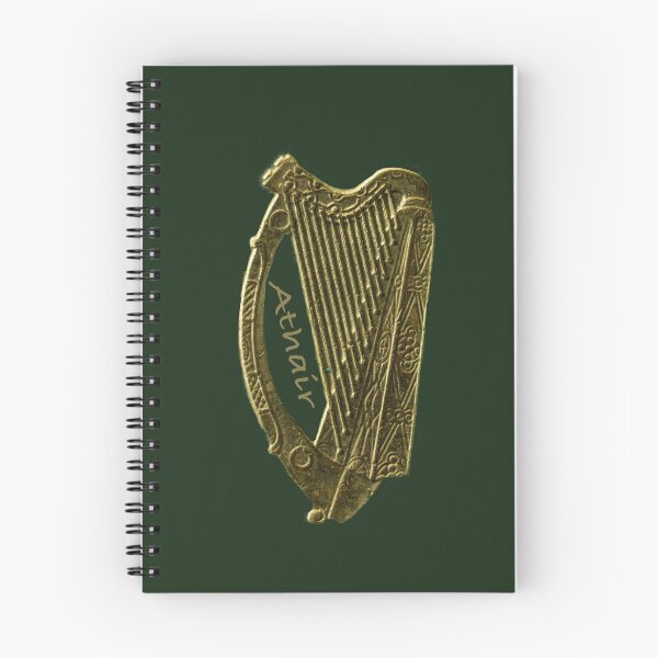 Item preview, Athair: Father Irish Harp (in Irish Gaelic) designed and sold by articlave.