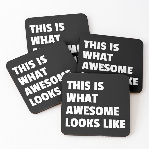 Item preview, This is What Awesome Looks Like designed and sold by Spicy Chilli.