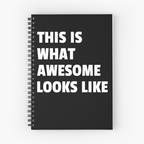 Item preview, This is What Awesome Looks Like designed and sold by Spicy Chilli.