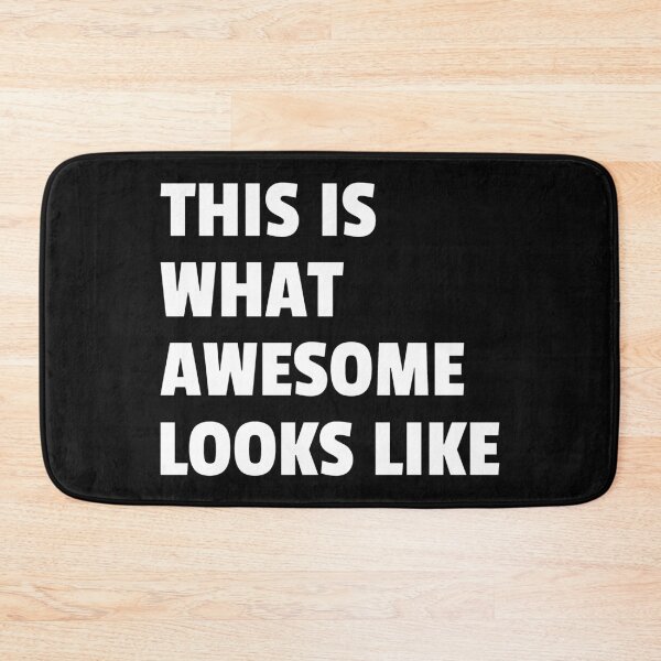 Item preview, This is What Awesome Looks Like designed and sold by Spicy Chilli.