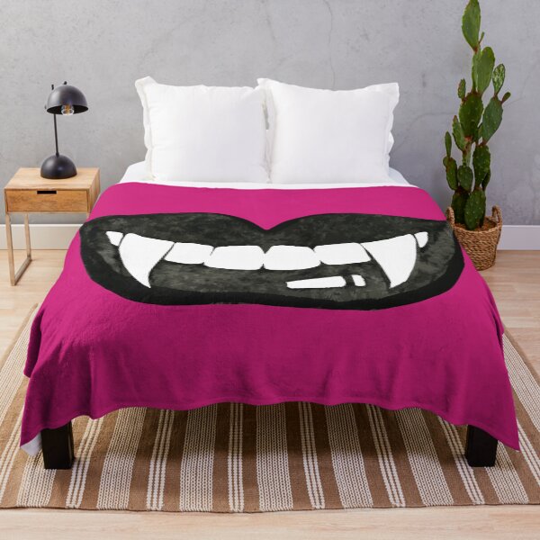 Item preview, Black and Pink Vampire Fangs - Last Minute Halloween Costume designed and sold by LookFrog.
