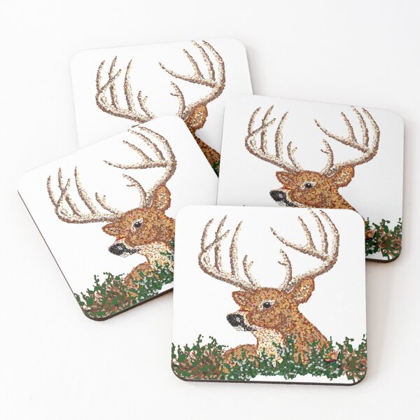 Item preview, pixeled buck designed and sold by THE AMERICAN TEEVANGELIST.