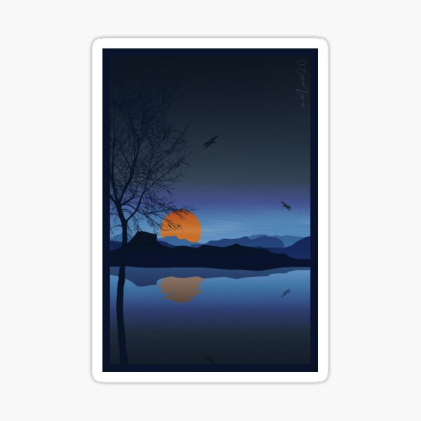 The Call of Home Sticker