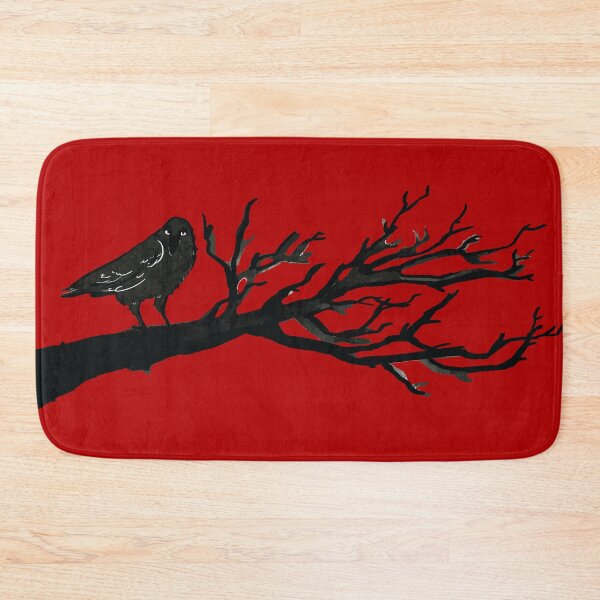 Item preview, Crow on a branch - Last Minute Halloween costume - Raven Bird Spooky Horror Halloween designed and sold by LookFrog.