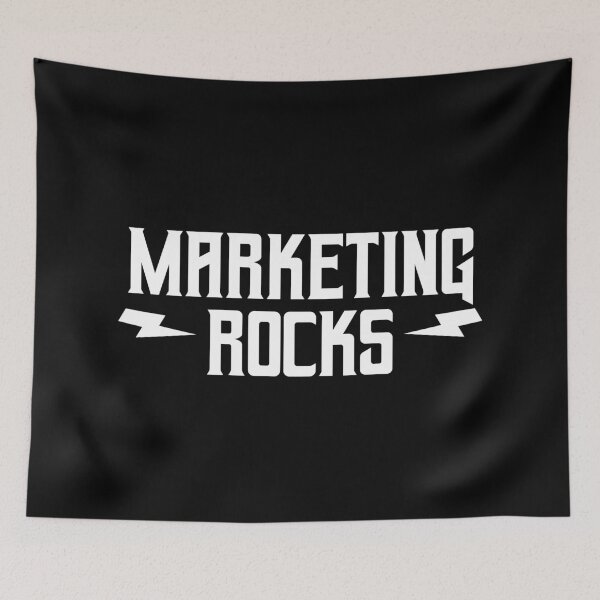 Item preview, Marketing Rocks designed and sold by teesaurus.