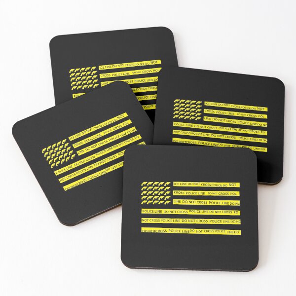 Artikelvorschau, Bandflagge der US-amerikanischen Polizei für Waffengewalt entworfen und verkauft von ArtofDissent.