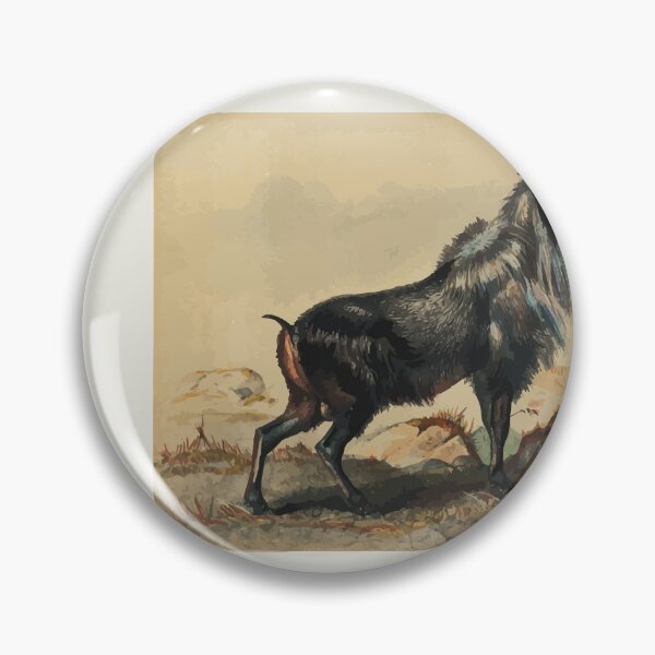 Item preview, Zoological sketches by Joseph Wolf 1861 to 1867 025 The Thar Goat designed and sold by WetdryvacRB01.
