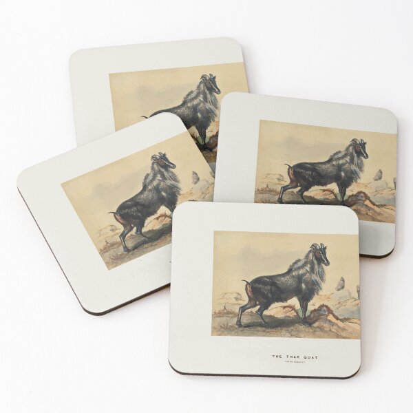 Item preview, Zoological sketches by Joseph Wolf 1861 to 1867 025 The Thar Goat designed and sold by WetdryvacRB01.