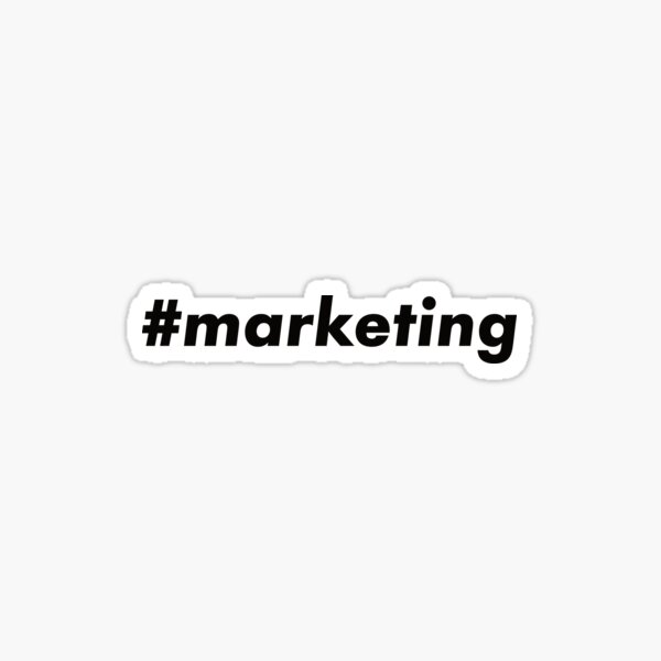 #marketing Sticker