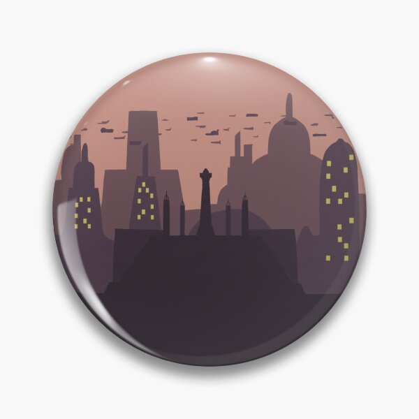 Item preview, Coruscant City Planet Minimalist designed and sold by hmyerpost.