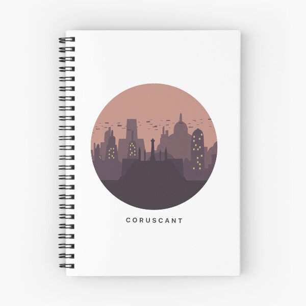 Item preview, Coruscant City Planet Minimalist designed and sold by hmyerpost.