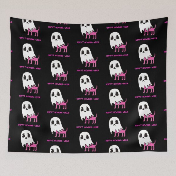 Item preview, Happy Howlingween. Halloween Dog Meme designed and sold by PetitePeche.