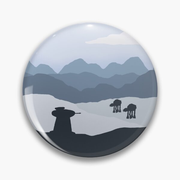 Item preview, Hoth Ice Planet Minimalist designed and sold by hmyerpost.