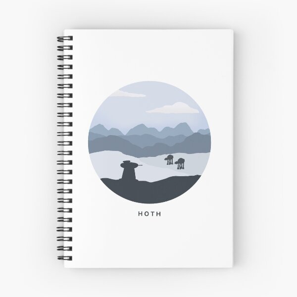 Item preview, Hoth Ice Planet Minimalist designed and sold by hmyerpost.