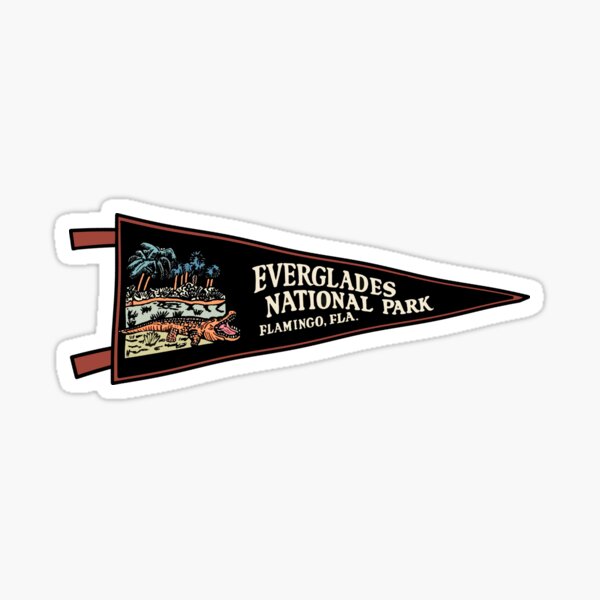 Item preview, Everglades National Park Pennant designed and sold by zsonn.